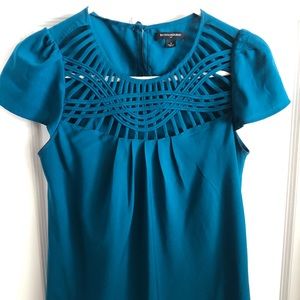EUC size S banana republic blue blouse